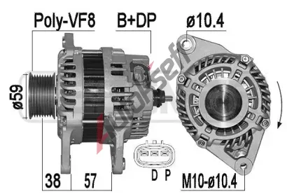 ERA Altern�tor ERA 209525A, 209525A
