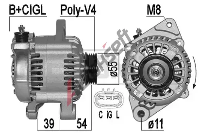ERA Alterntor ERA 209527A, 209527A