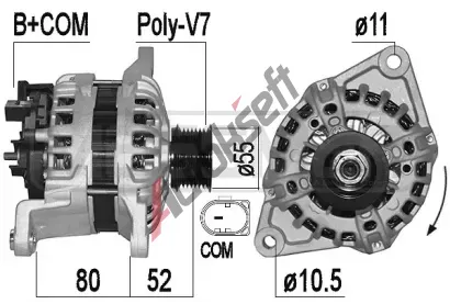ERA Alterntor ERA 209528A, 209528A