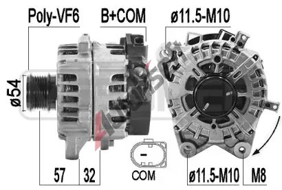 ERA Altern�tor OEM ERA 209584, 209584