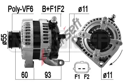 ERA Alterntor ERA 209612A, 209612A