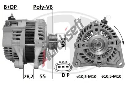 ERA Alterntor ERA 209647A, 209647A