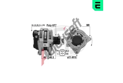 ERA Alterntor ERA 209653A, 209653A