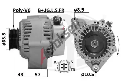 ERA Alterntor ERA 209663A, 209663A