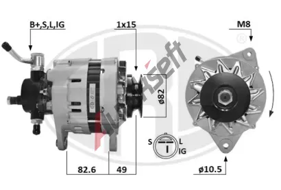 ERA Alterntor ERA 209670A, 209670A