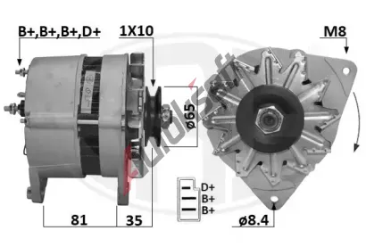 ERA Alterntor ERA 209674A, 209674A