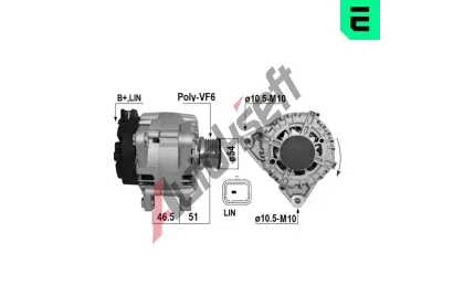 ERA Altern�tor ERA 209722A, 209722A