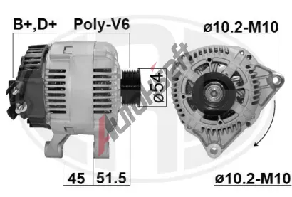 ERA Alterntor ERA 210016A, 210016A