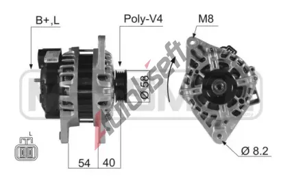 ERA Alterntor ERA 210022A, 210022A