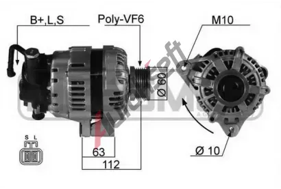 ERA Altern�tor ERA 210024A, 210024A