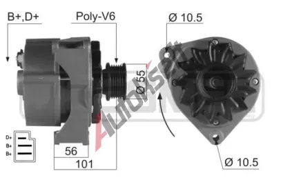 ERA Alterntor ERA 210032A, 210032A
