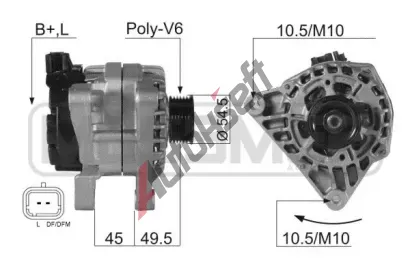 ERA Altern�tor ERA 210054A, 210054A