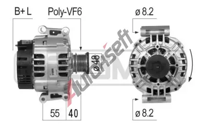 ERA Altern�tor ERA 210059A, 210059A
