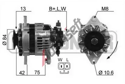 ERA Alternátor ERA 210064A, 210064A ERA Alternátor ERA 210064A, 210064A