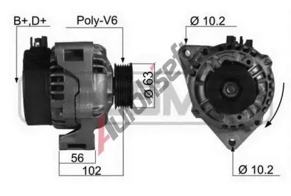 ERA Altern�tor ERA 210096A, 210096A
