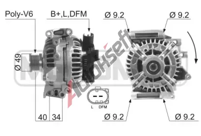 ERA Alterntor ERA 210133A, 210133A