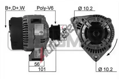 ERA Alterntor ERA 210187A, 210187A