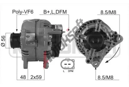 ERA Alternátor ERA 210194A, 210194A ERA Alternátor ERA 210194A, 210194A