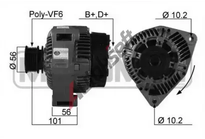 ERA Alterntor ERA 210198A, 210198A