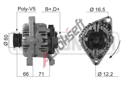 ERA Alterntor ERA 210201A, 210201A