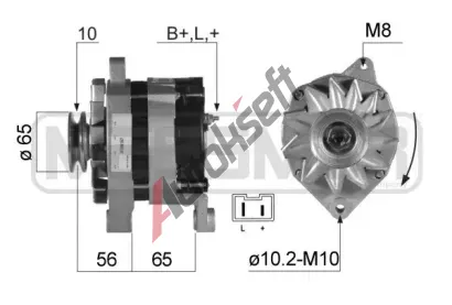 ERA Alternátor ERA 210226A, 210226A ERA Alternátor ERA 210226A, 210226A