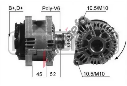 ERA Alterntor ERA 210234A, 210234A