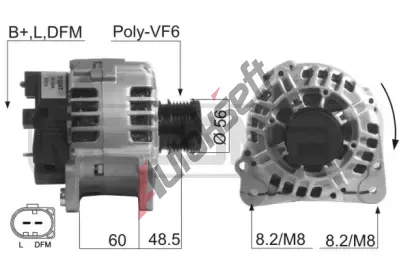 ERA Altern�tor ERA 210247A, 210247A