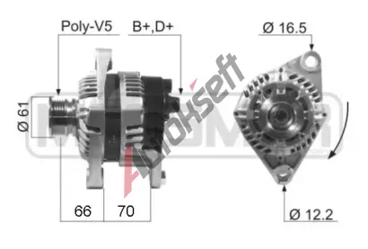 ERA Altern�tor ERA 210254A, 210254A