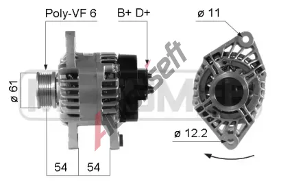 ERA Alternátor ERA 210263A, 210263A ERA Alternátor ERA 210263A, 210263A