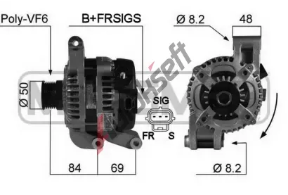 ERA Altern�tor ERA 210328A, 210328A