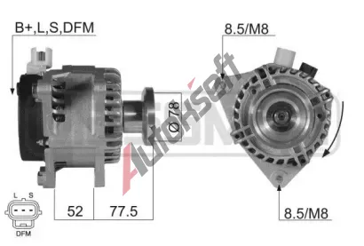 ERA Alternátor ERA 210330A, 210330A ERA Alternátor ERA 210330A, 210330A