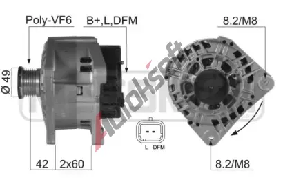 ERA Altern�tor ERA 210353A, 210353A