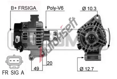 ERA Alterntor ERA 210357A, 210357A