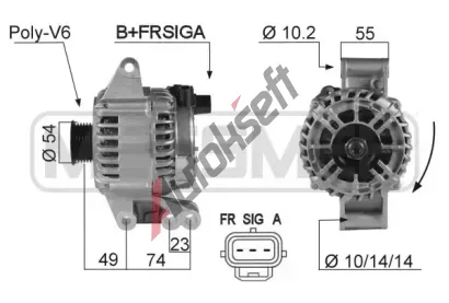 ERA Alterntor ERA 210359A, 210359A