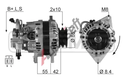 ERA Alterntor ERA 210371A, 210371A