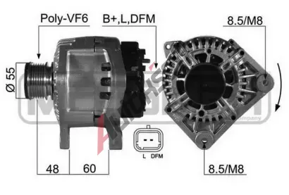 ERA Altern�tor ERA 210394A, 210394A