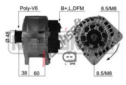 ERA Alterntor ERA 210410A, 210410A