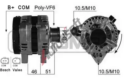 ERA Altern�tor ERA 210420A, 210420A