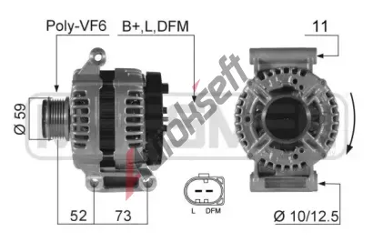 ERA Altern�tor ERA 210421A, 210421A