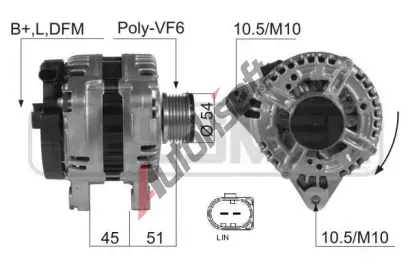 ERA Alterntor ERA 210427A, 210427A