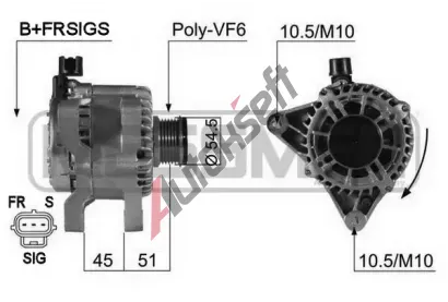 ERA Altern�tor ERA 210432A, 210432A