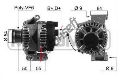 ERA Alterntor ERA 210451A, 210451A