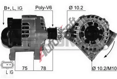 ERA Alterntor ERA 210464A, 210464A