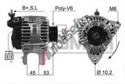 ERA Alterntor ERA 210479A, 210479A