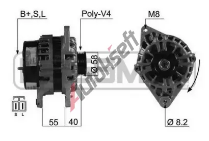 ERA Alterntor ERA 210492A, 210492A