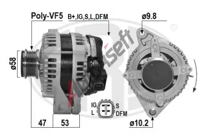 ERA Altern�tor ERA 210493A, 210493A