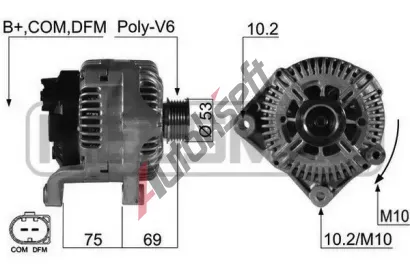 ERA Alterntor ERA 210495A, 210495A