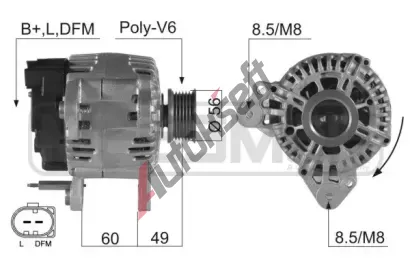 ERA Altern�tor ERA 210496A, 210496A
