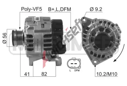 ERA Altern�tor ERA 210524A, 210524A