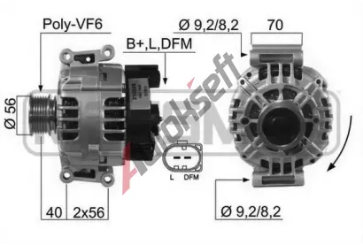 ERA Altern�tor ERA 210525A, 210525A